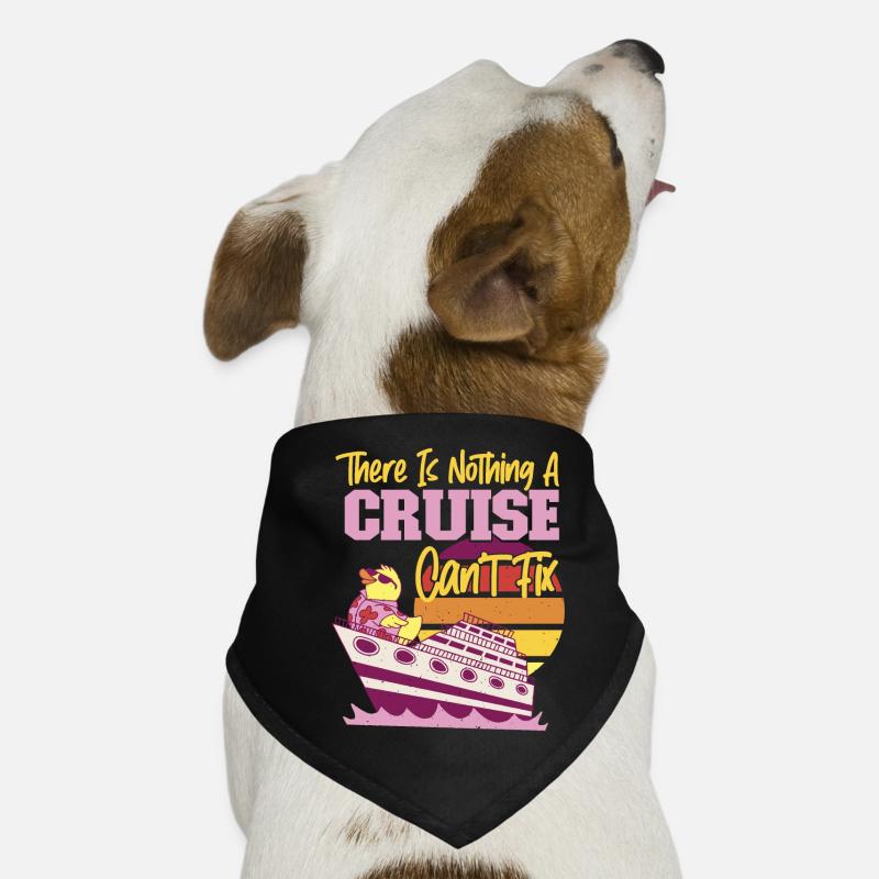 Cruise Ship Vacation There Is Hunde-Bandana