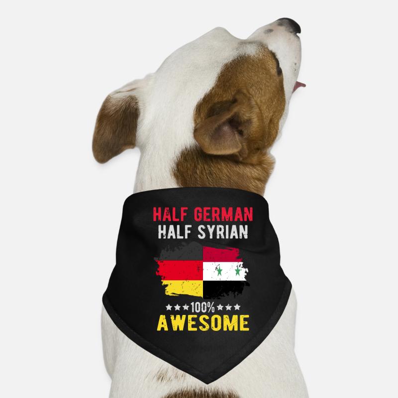 Half German half Syrian Dog Bandana