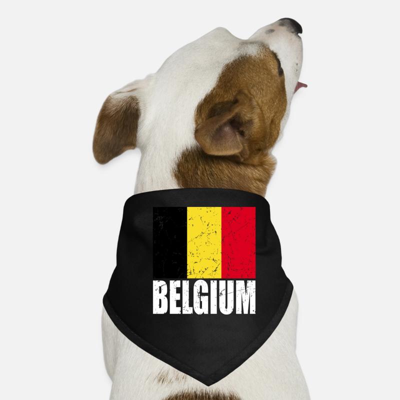 Belgium Flag Dog Bandana