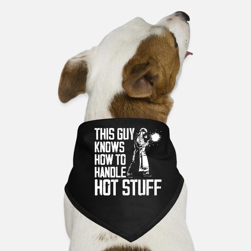 Welder Welding Vintage This Guy Dog Bandana