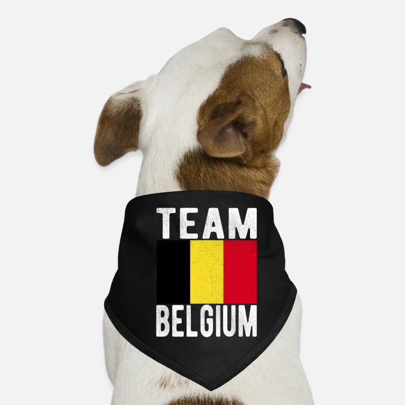Belgium Flag Dog Bandana