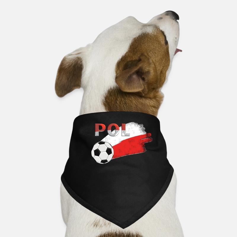 Drapeau Pologne Bandana pour chien