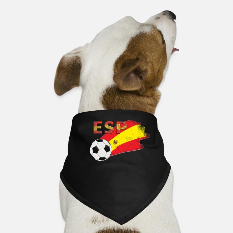 Drapeau de l’Espagne Bandana pour chien