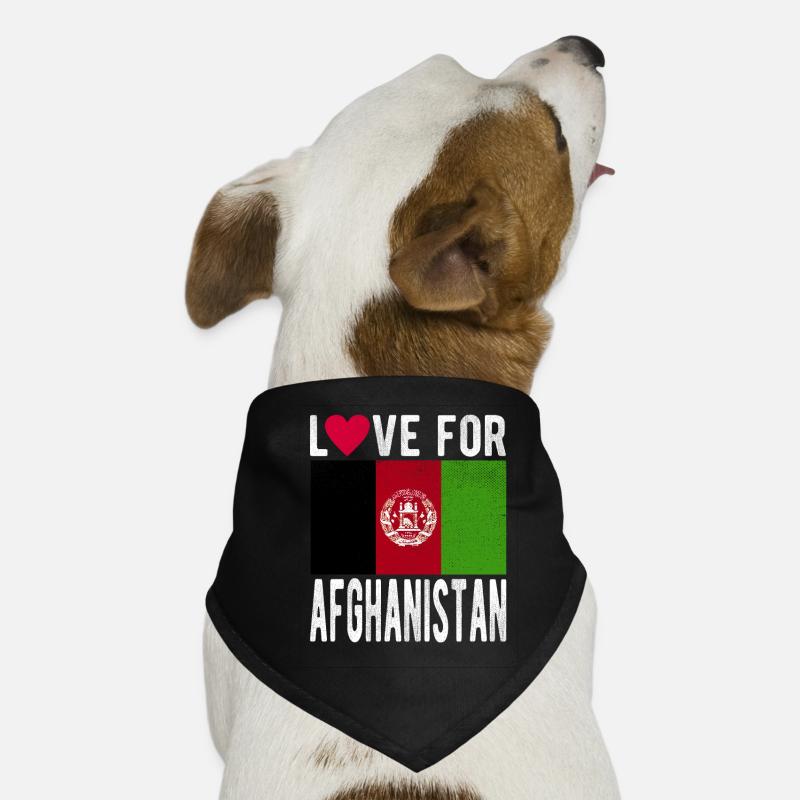 Afghanistan Souvenir Hunde-Bandana