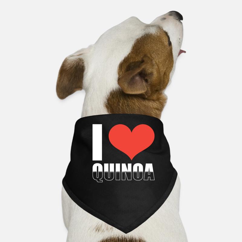 Dicton du quinoa Bandana pour chien