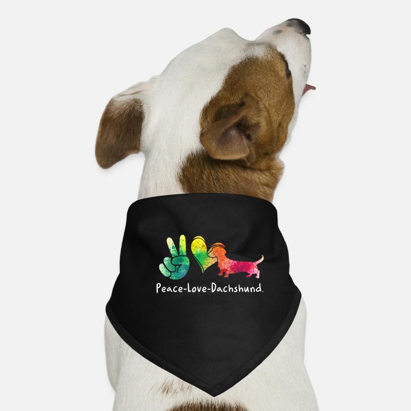 Dachshund Geschenk Dixie Wiener Doxie Dackel Hunde-Bandana