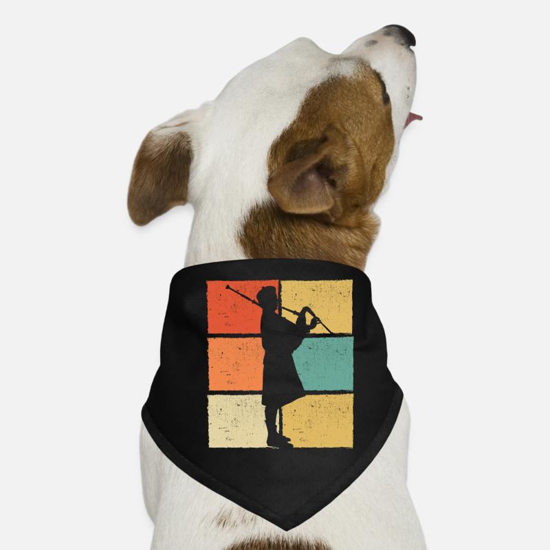Dudelsack Dudelsackspieler Sackpfeife Hunde-Bandana