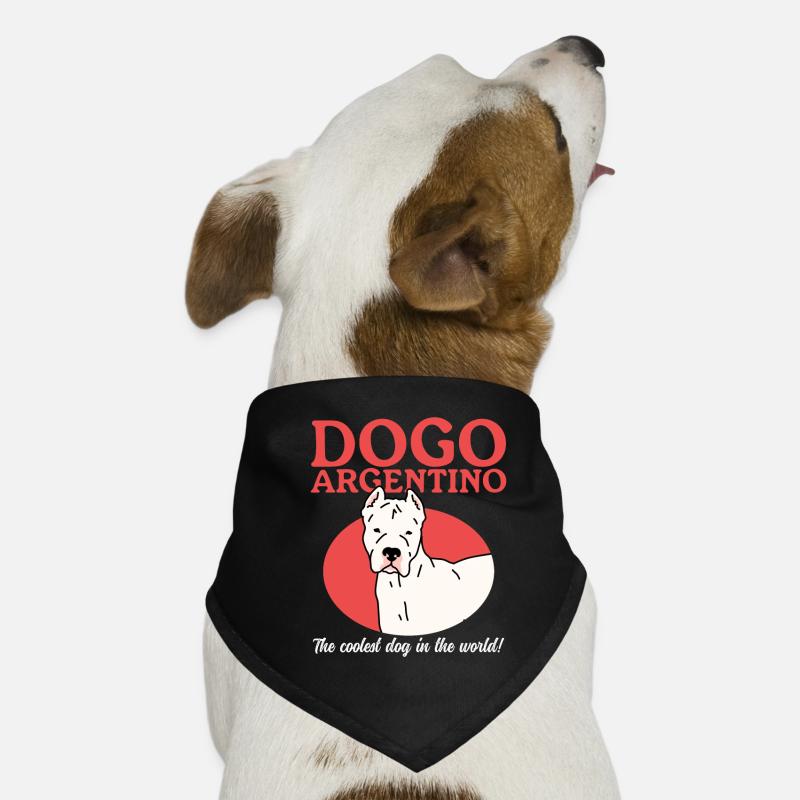 Dogo Argentino Hunde Hundebesitzer Geschenk Hunde-Bandana