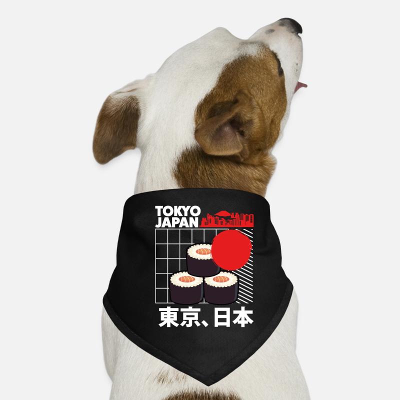 Aesthetic style The maki roll Dog Bandana