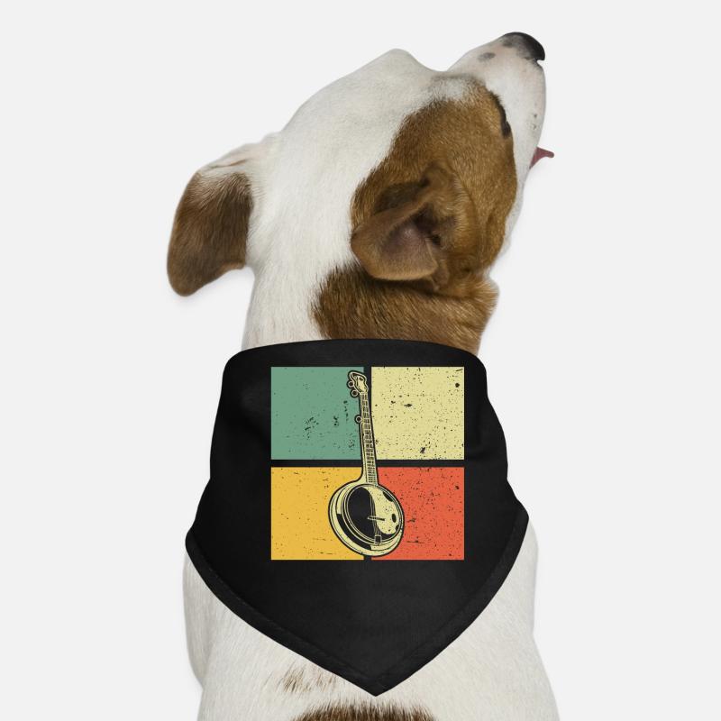 Banjo Banjo player Banjoist Dog Bandana