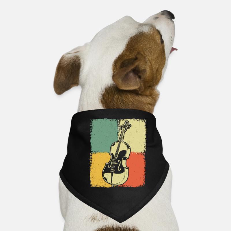 Cello Cellospieler Cellist Hunde-Bandana