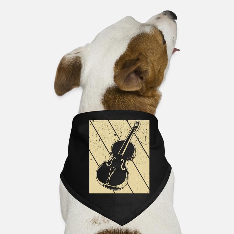 Cello Cellospieler Cellist Hunde-Bandana