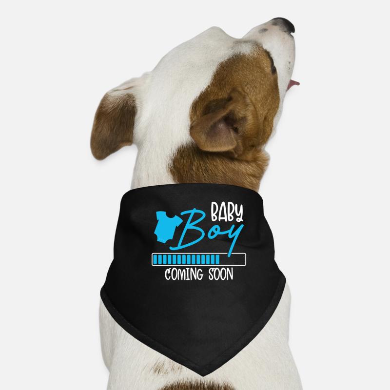 Baby boy is coming soon Dog Bandana