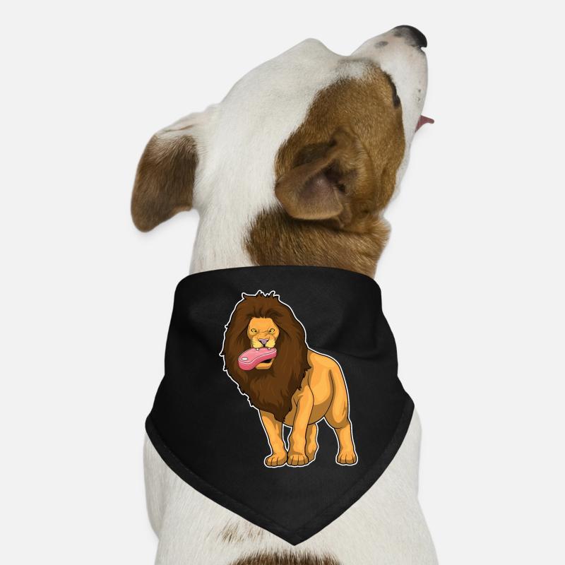 Lion Meat Dog Bandana