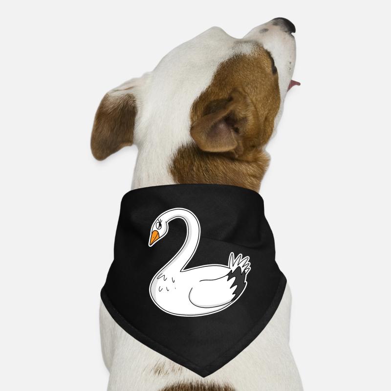 Cygne Bandana pour chien