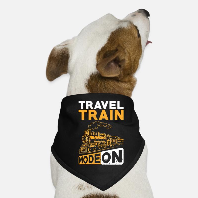 Train journey Dog Bandana