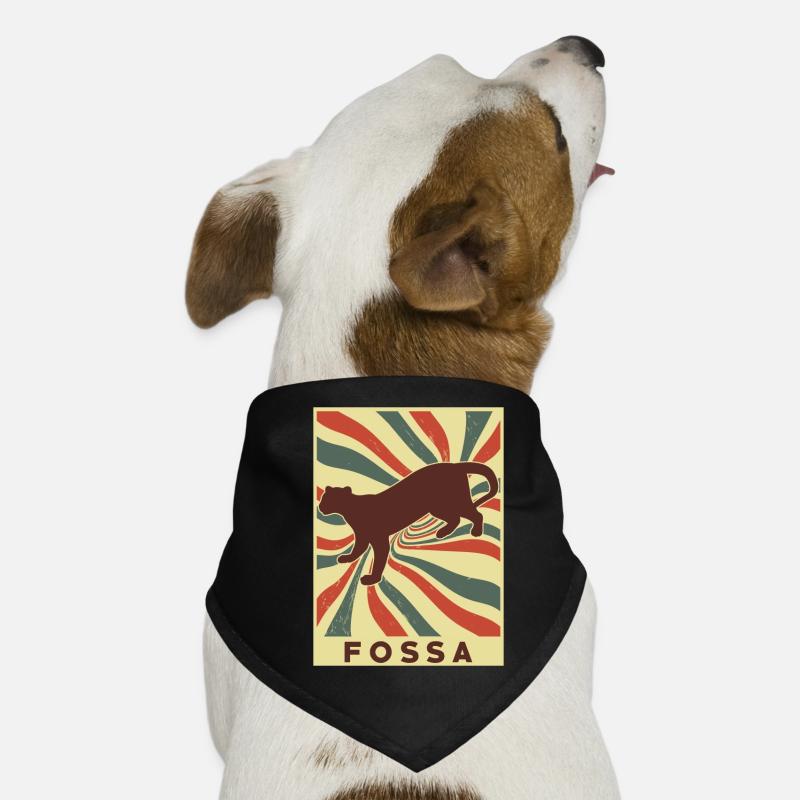 Fossa Rétro Vintage Bandana pour chien