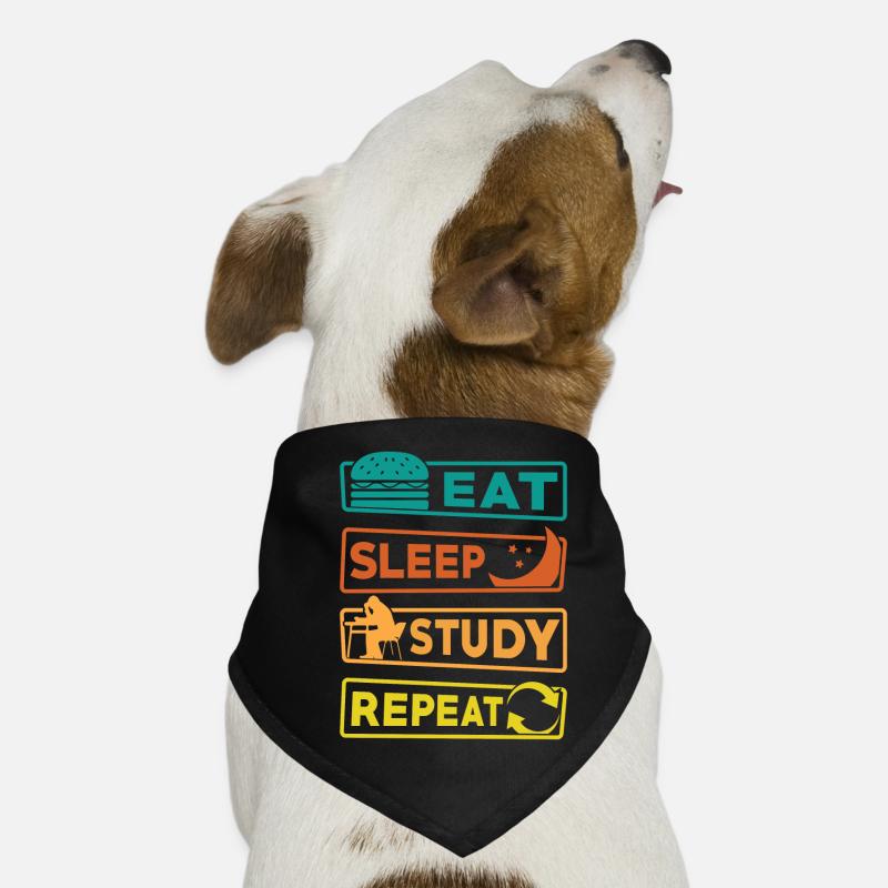 Student Study Learning Exam Dog Bandana