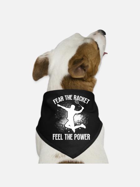 Fear the thug, feel - Dog Bandana - black - Front