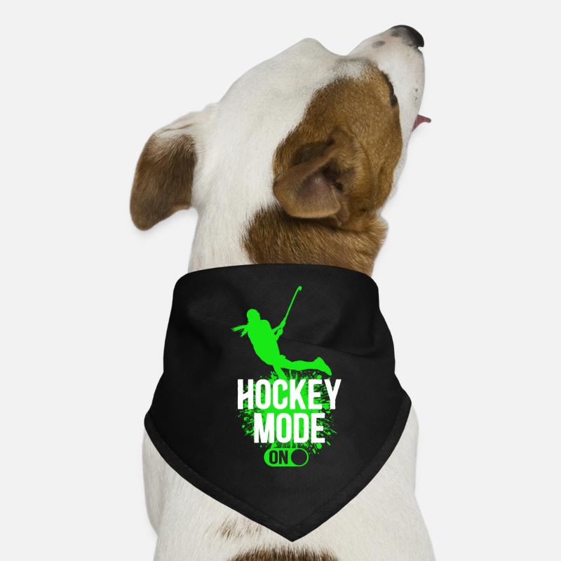 Mode hockey sur gazon activé Bandana pour chien