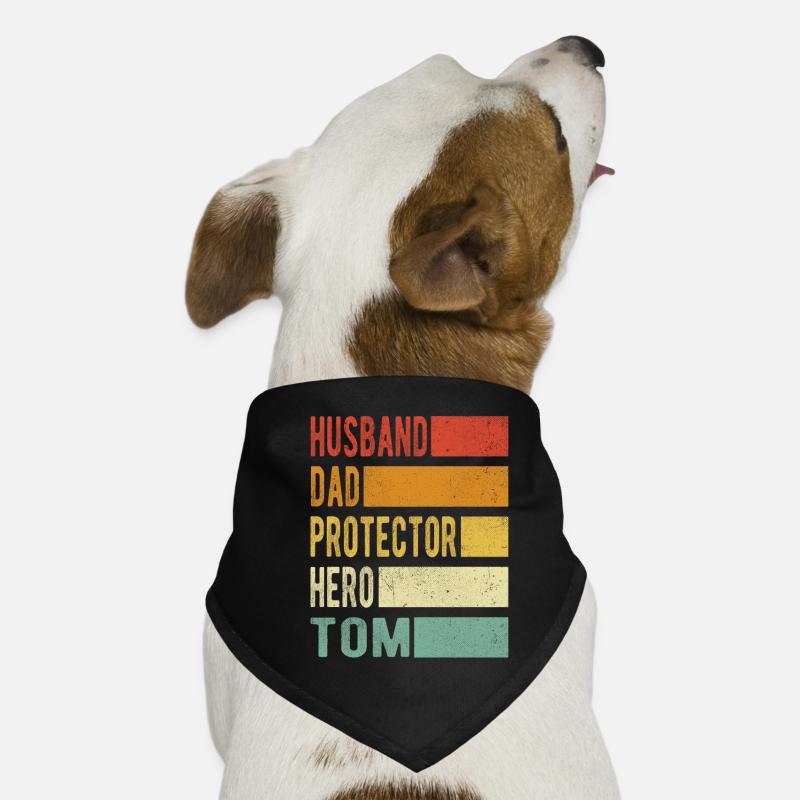 Tom Nom papa cadeau Bandana pour chien