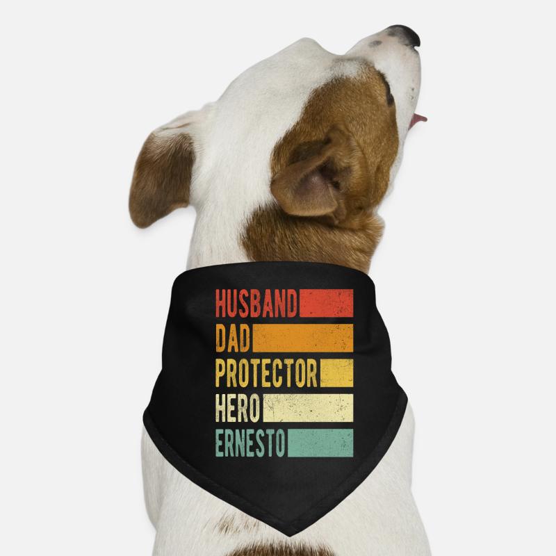 Ernesto Name Dad Gift Dog Bandana