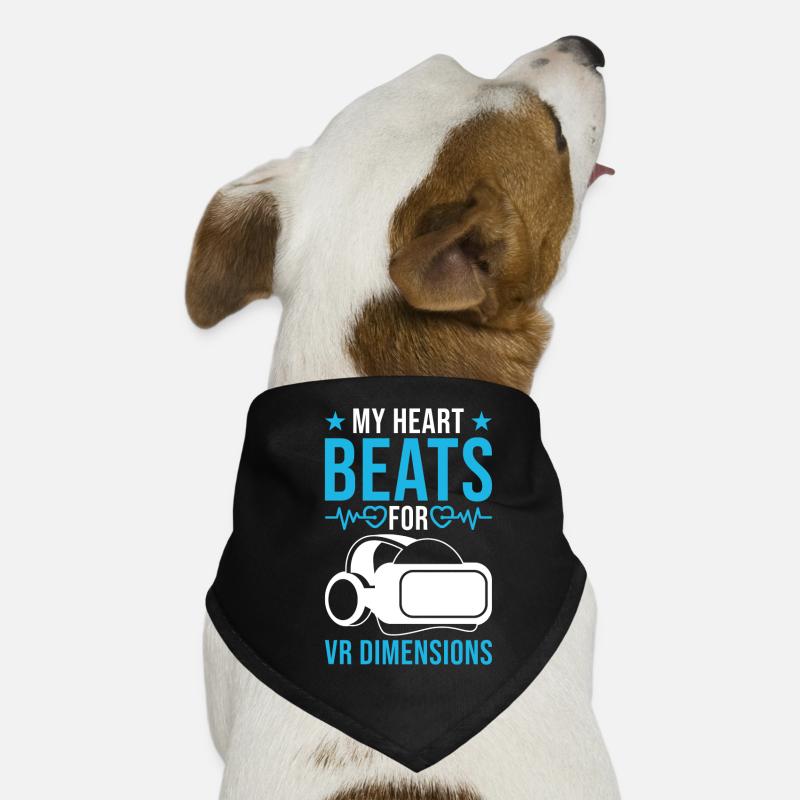 VR Gaming Réalité virtuelle VR Gamer Bandana pour chien