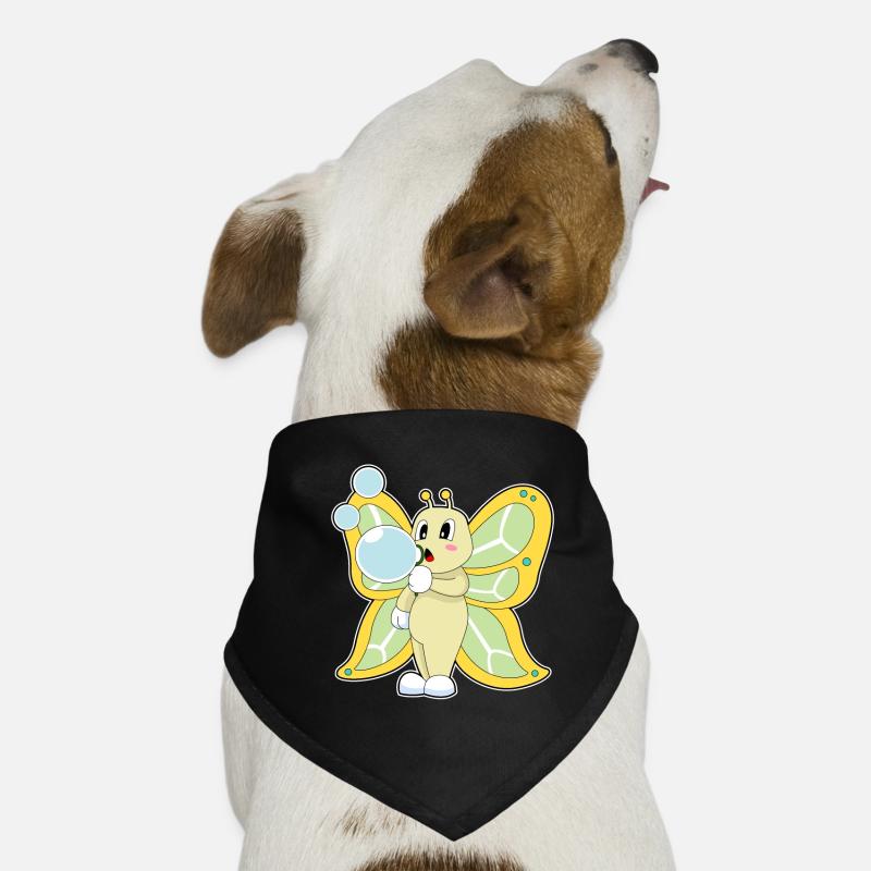 Bulles de savon papillon Bandana pour chien