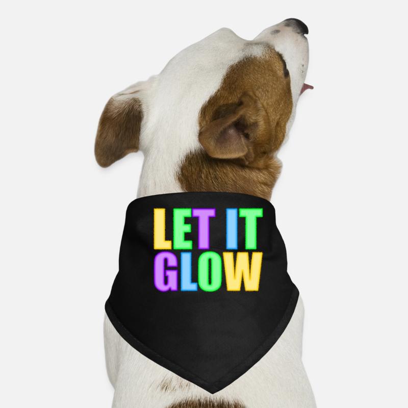 Let it shine - Positive design Dog Bandana