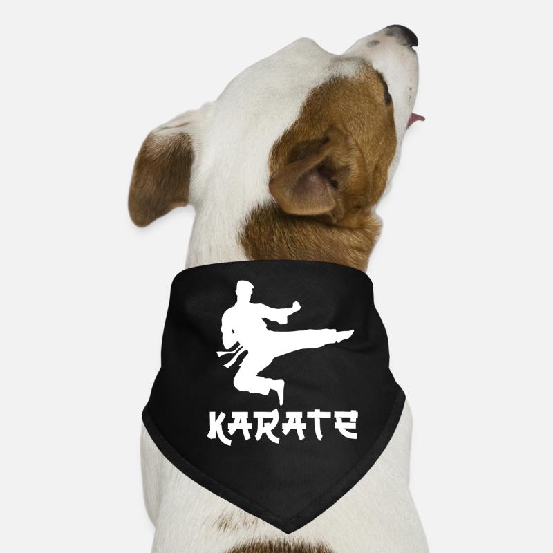 Karate Hunde-Bandana