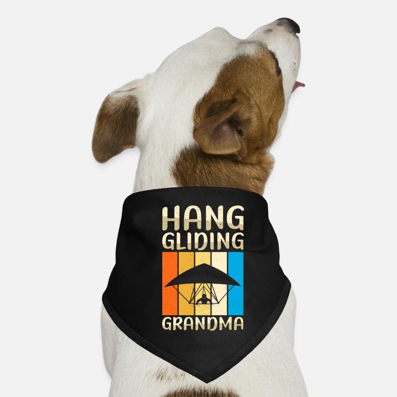 Deltaplane Granny Deltaplane Cadeau Bandana pour chien