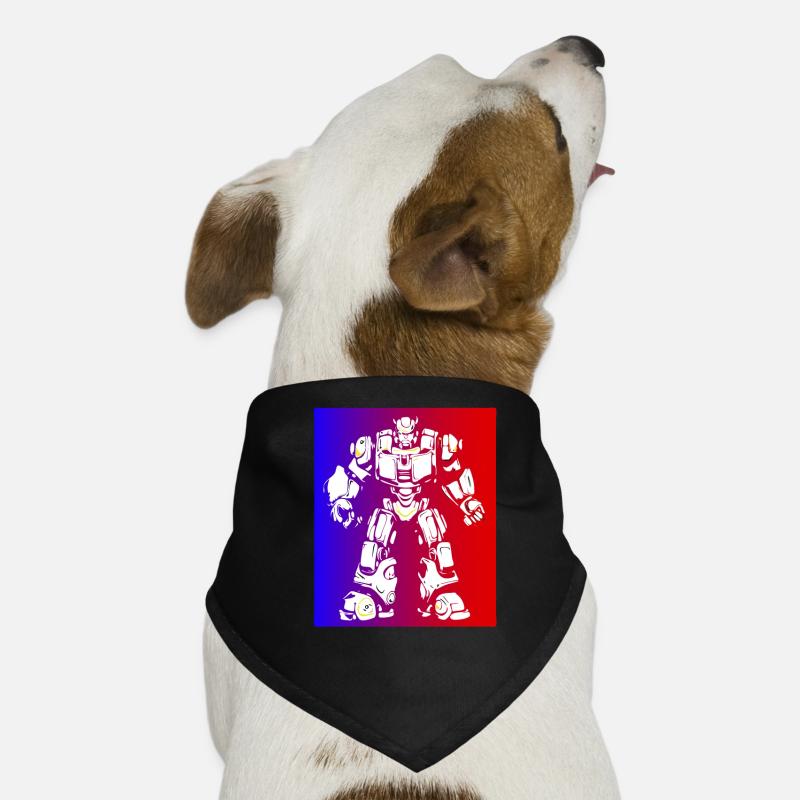 robot robi cyborg ai artificial intelligence ai s Dog Bandana