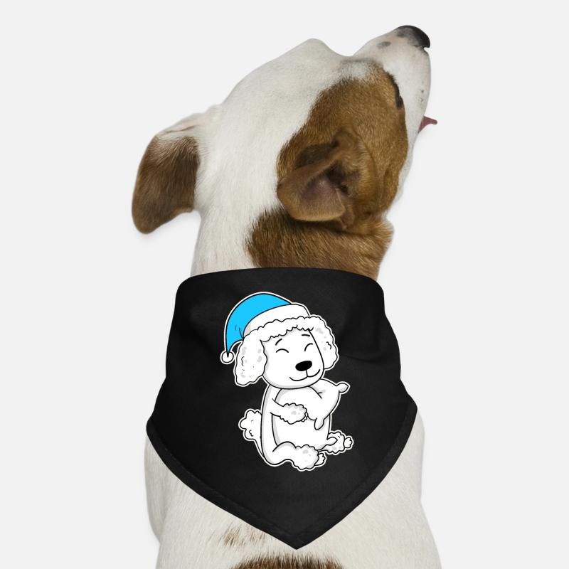 Poodle Sleeping Tiredness Dog Dog Bandana