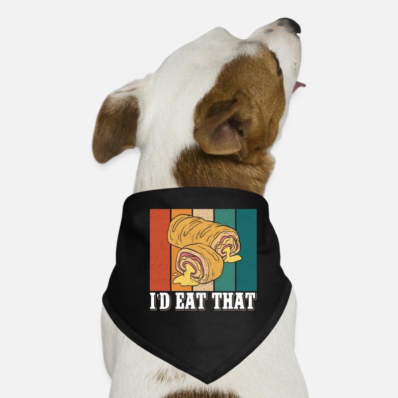 Stromboli Pizza Calzone Strombolis Gift Dog Bandana