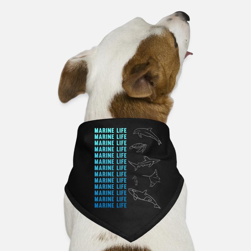 Oceanic Diversity Marine Life Conservation Dog Bandana