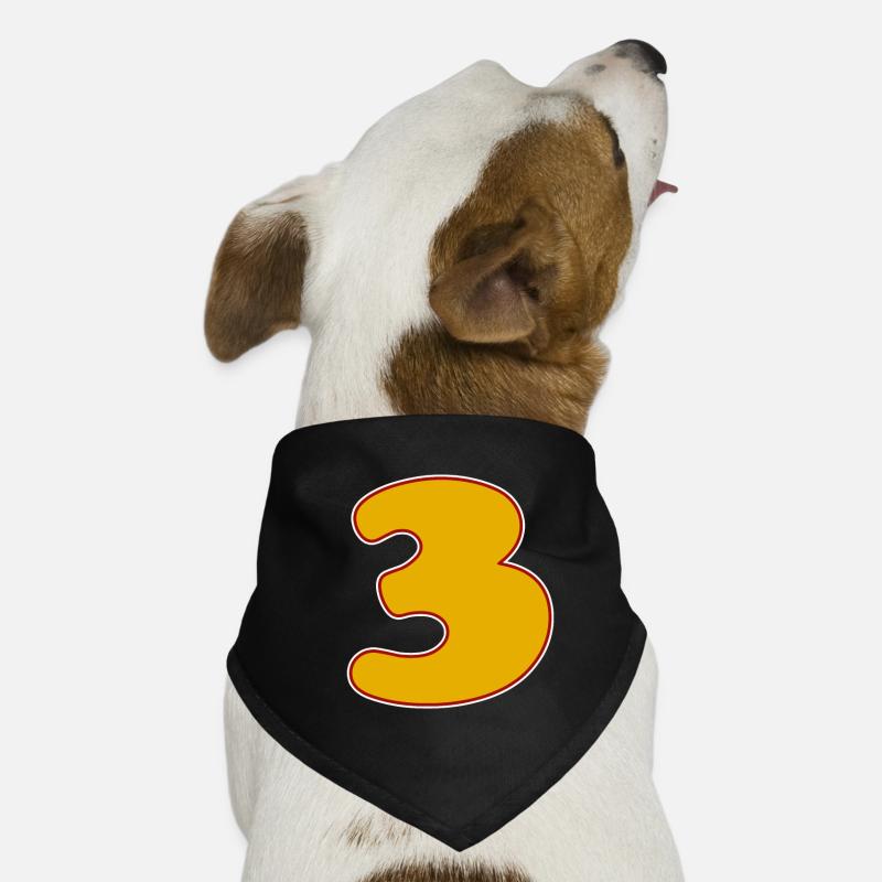 3 - Drei Hunde-Bandana
