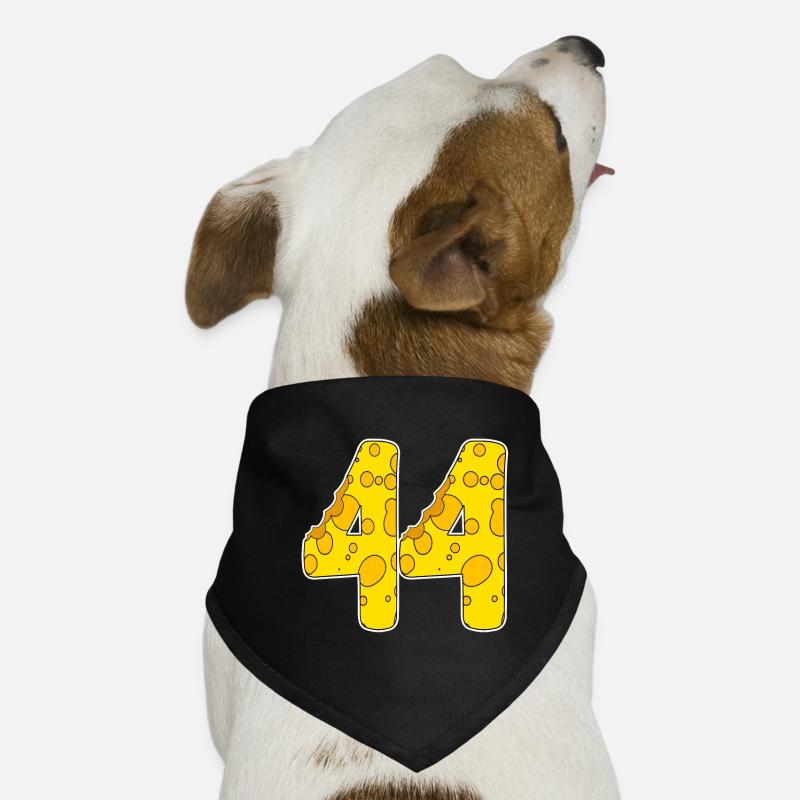 44 ans de Lustig Käse Bandana pour chien