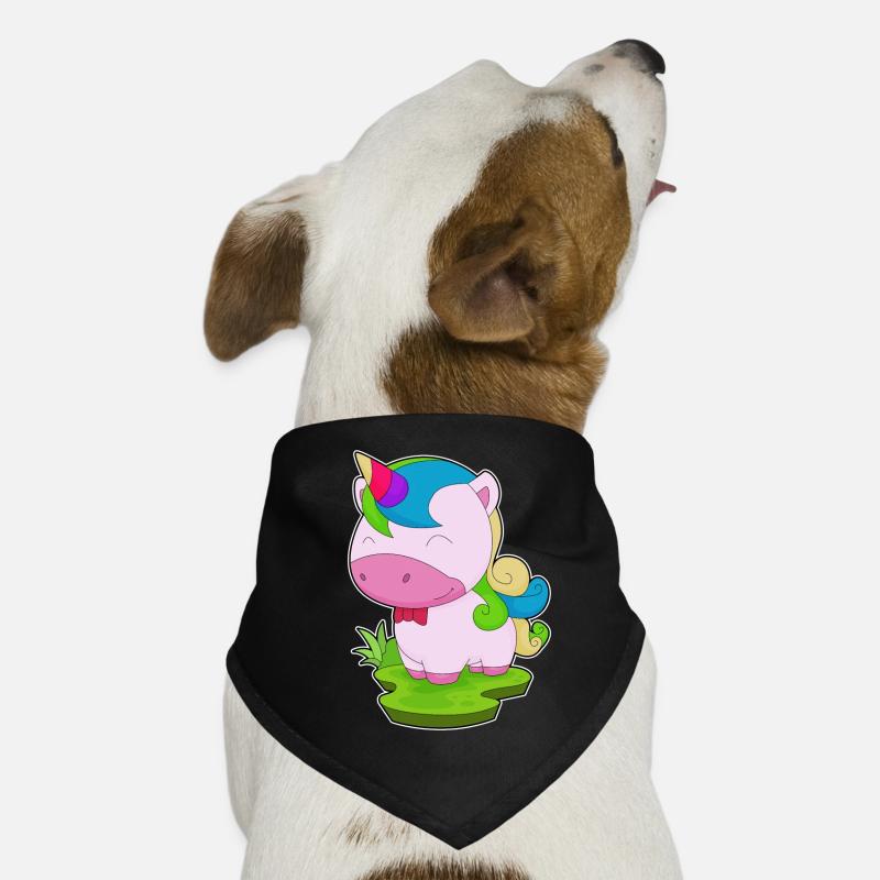 Licorne noeud papillon Bandana pour chien