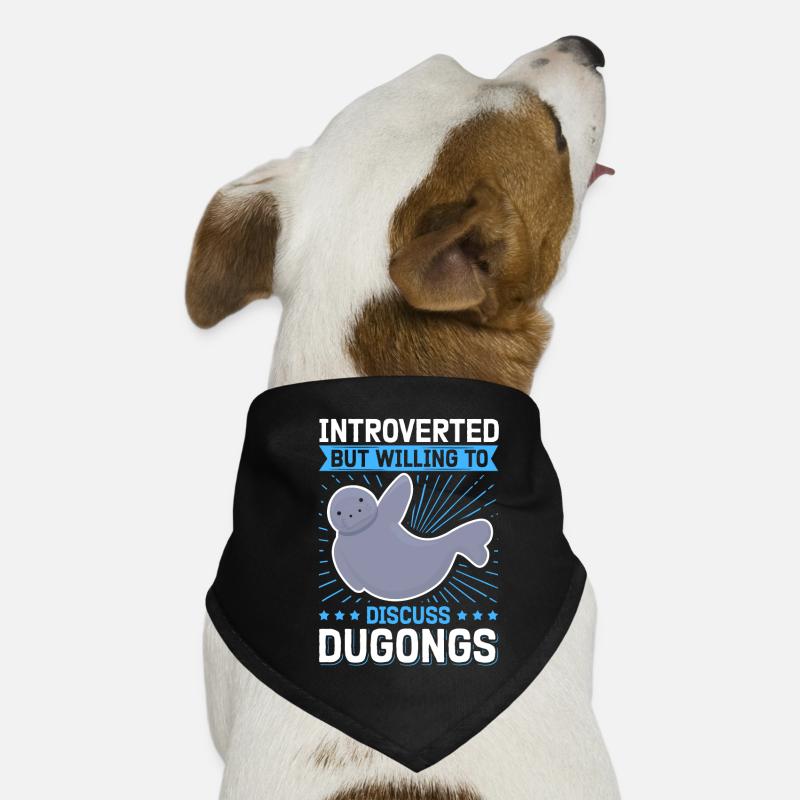 Dugong Forktail Manatees Sea Pig Gift Dog Bandana