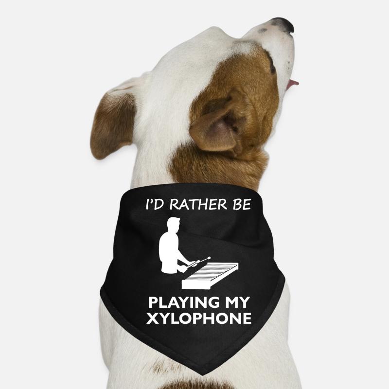 Xylophone Passion Musician Statement Dog Bandana