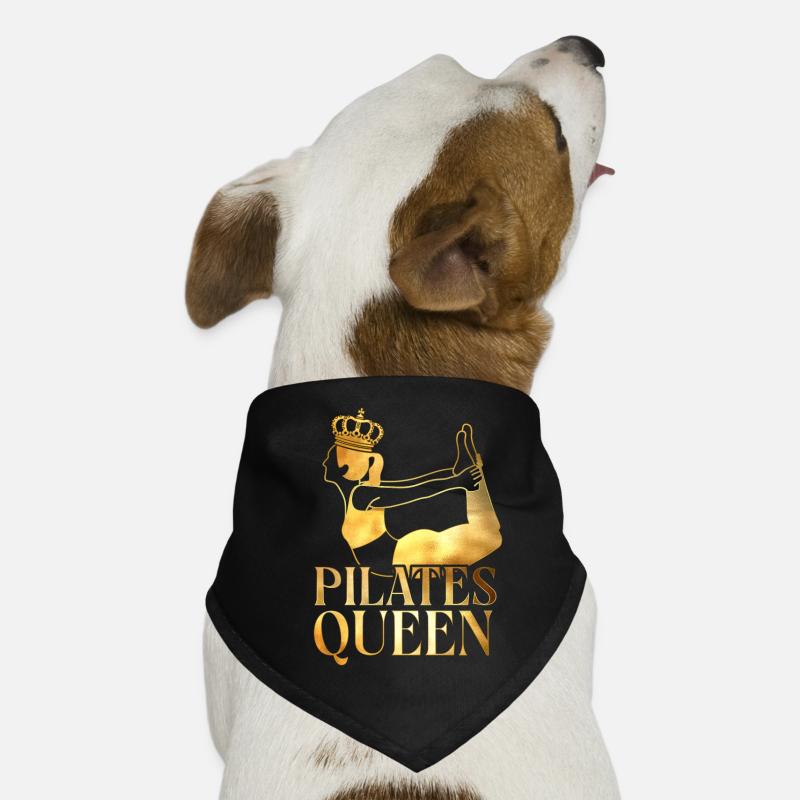 Instructeur de Pilates Professeur de Pilates - Bandana pour chien - noir