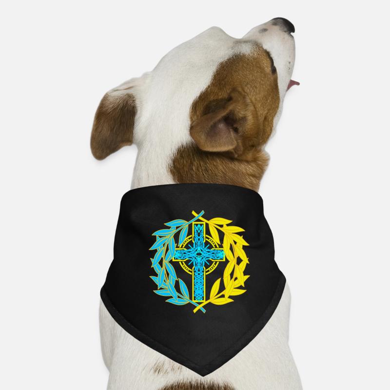 Croix Croix Crucifix Bandana pour chien
