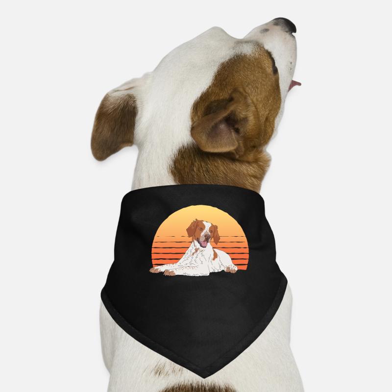 Brittany Dogs Breton Pointer Gift Dog Bandana
