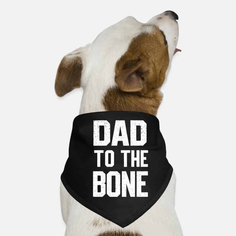 Dad To The Bone Rocking Style Dog Bandana