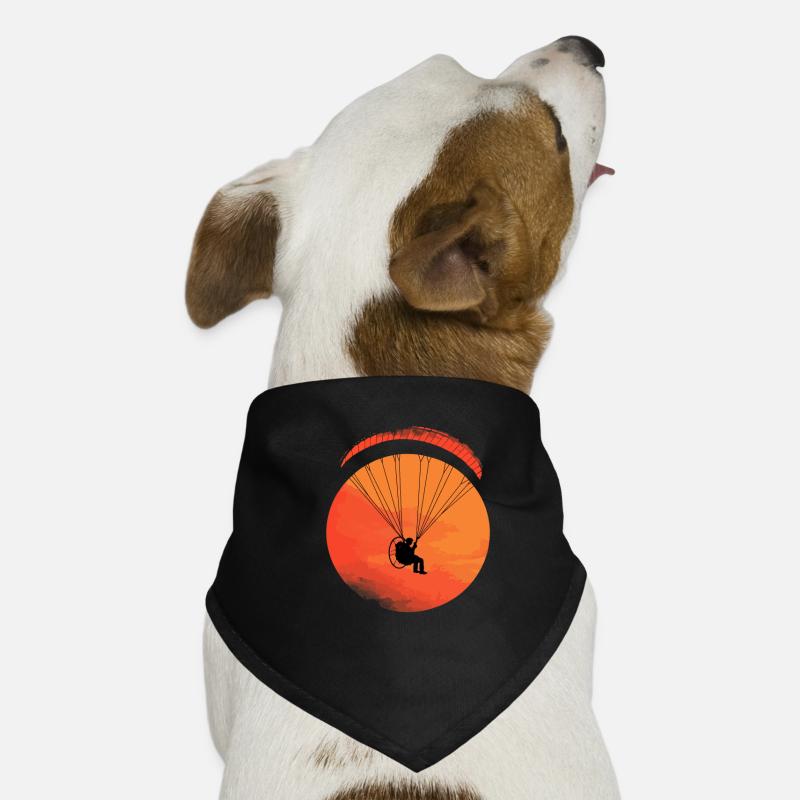 Paramotor paraglider vintage Paramotor Hunde-Bandana