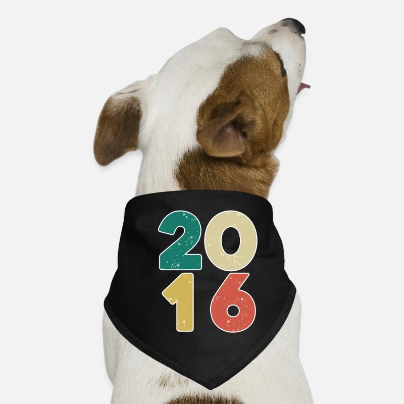 2016 - Year 2016 - Year 2016 Dog Bandana