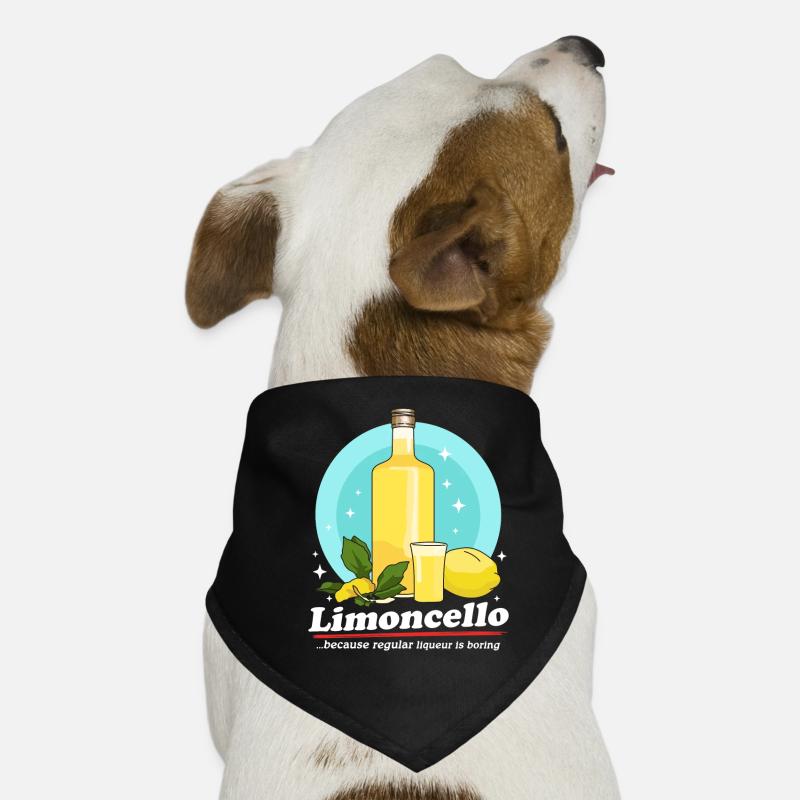 Limoncello Citrons Limoncellos Liqueur Cadeau Bandana pour chien