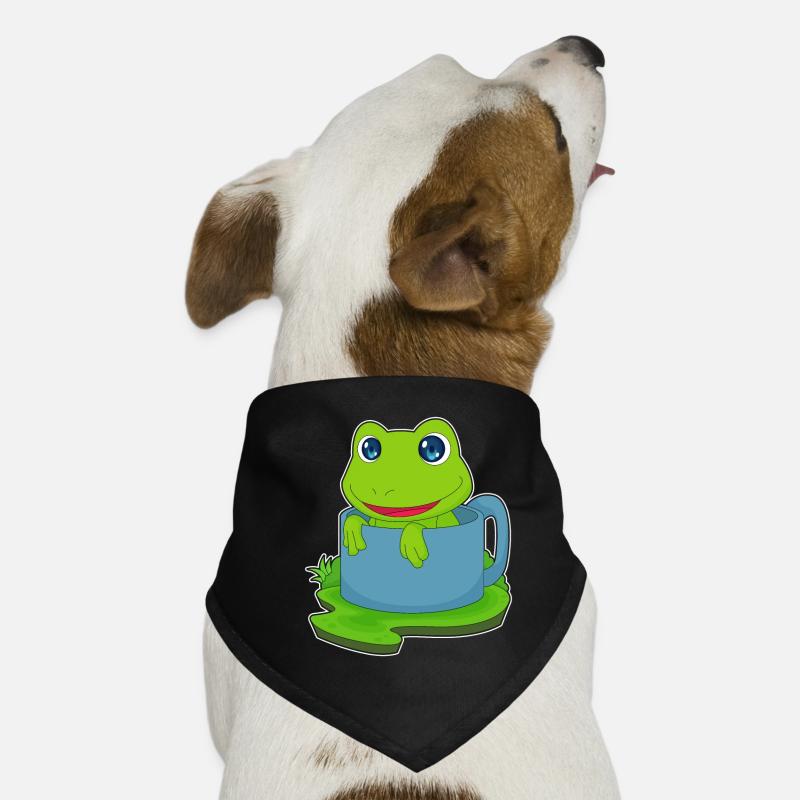 Mug grenouille Bandana pour chien