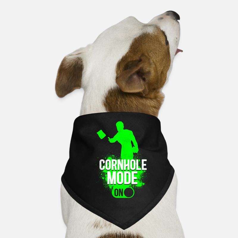Cornhole Team Bean Bag Player Hunde-Bandana