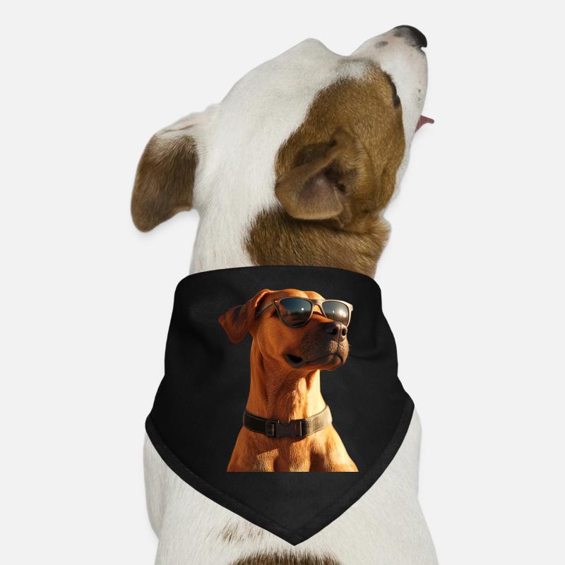 Rhodesian Ridgeback Jagdhund Hunde Stolz Ridgeback - Hunde-Bandana - Schwarz